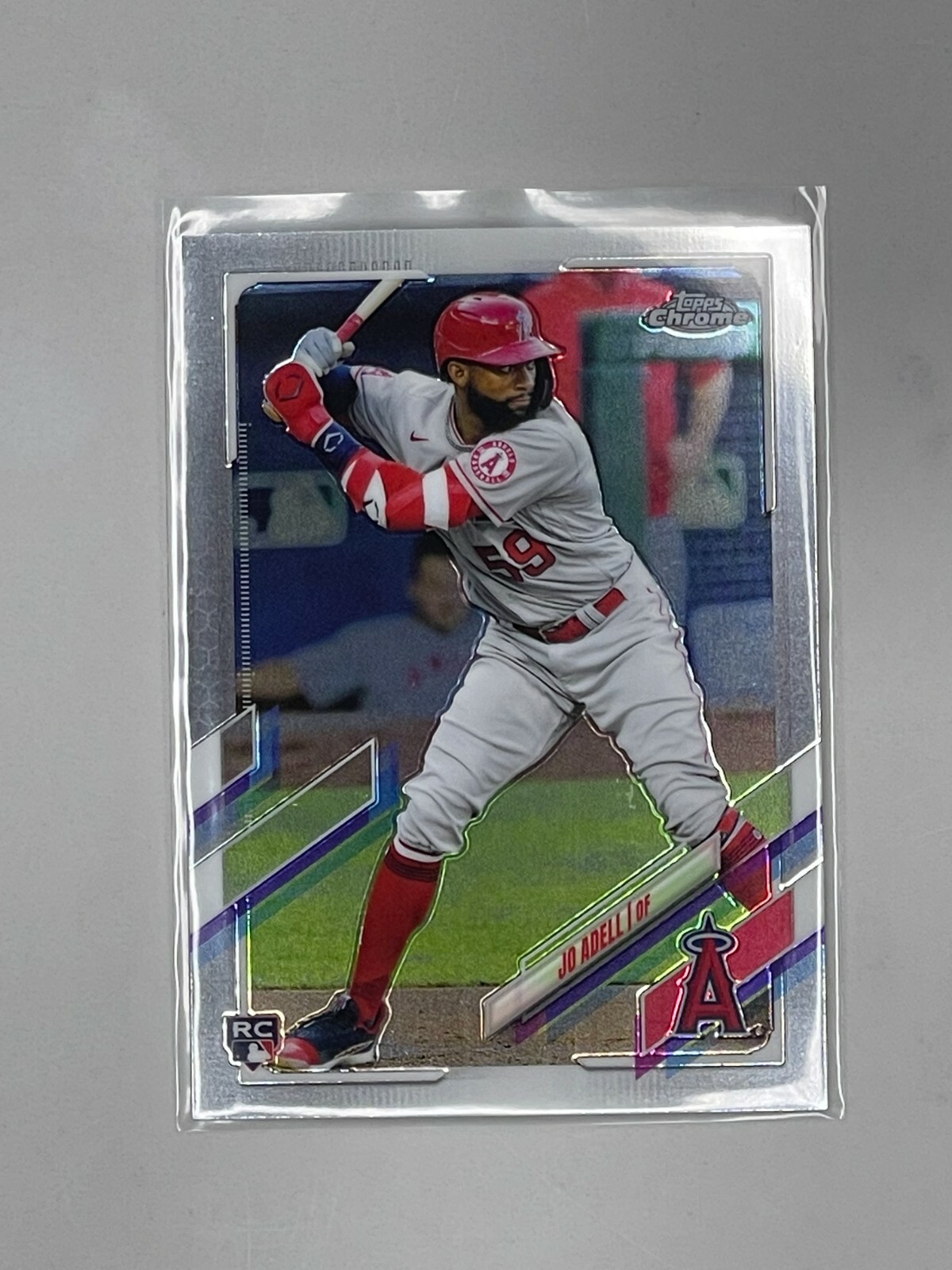 2021 Topps Chrome #142 Jo Adell Rookie Card
