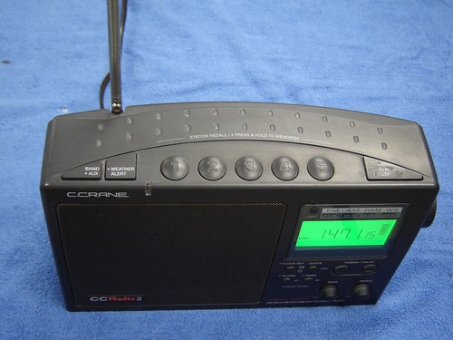 C.Crane Radio 2 AM/FM, NOAA Weather, 2-Meter Ham Band - Used - Working - Picture 11 of 11