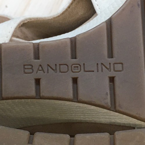 Bandolino Heels Womens 8.5 M Galatee Open Toe Wedge Slingback Beige Leather - Picture 14 of 19