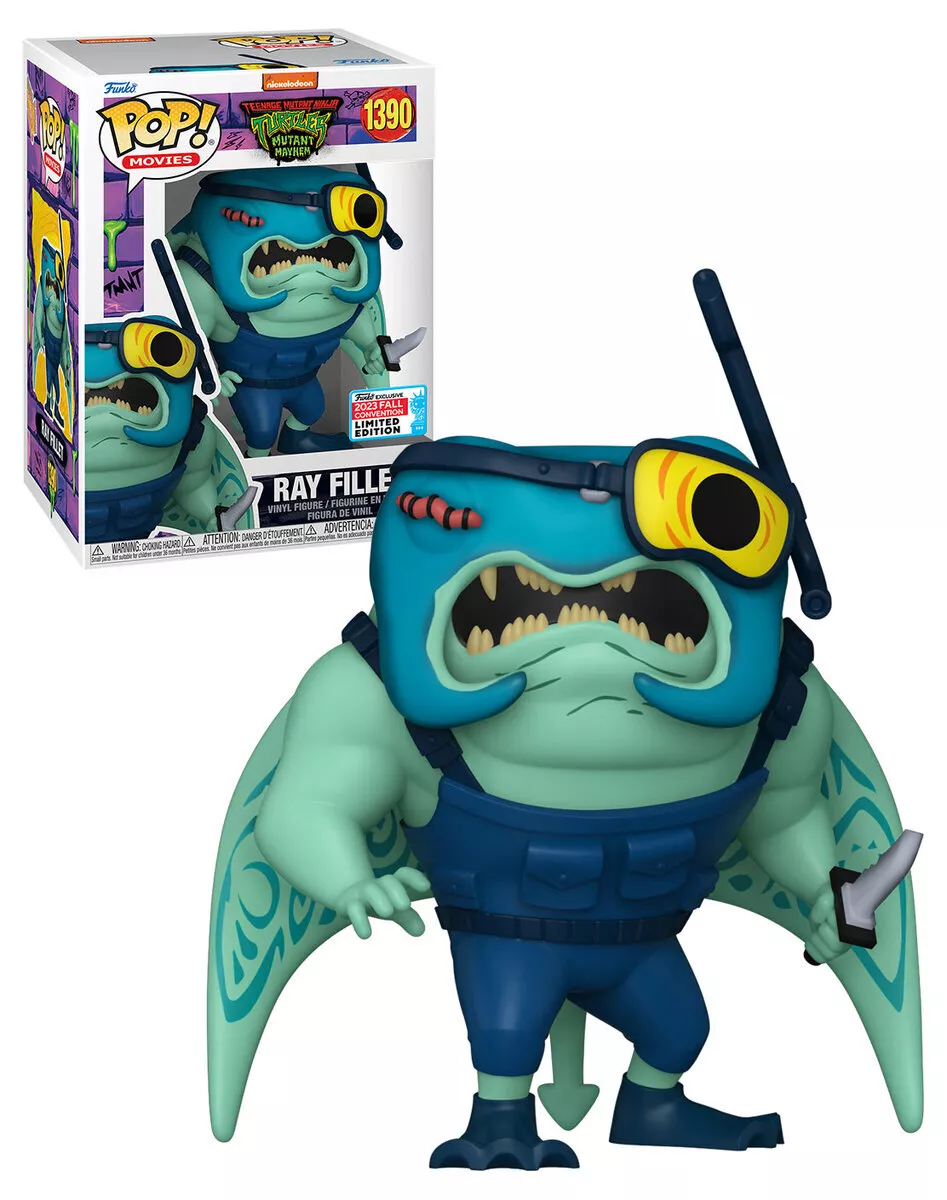 Funko POP! Teenage Mutant Ninja Turtles #1390 Ray Fillet (Manta Dude) -  2023 New