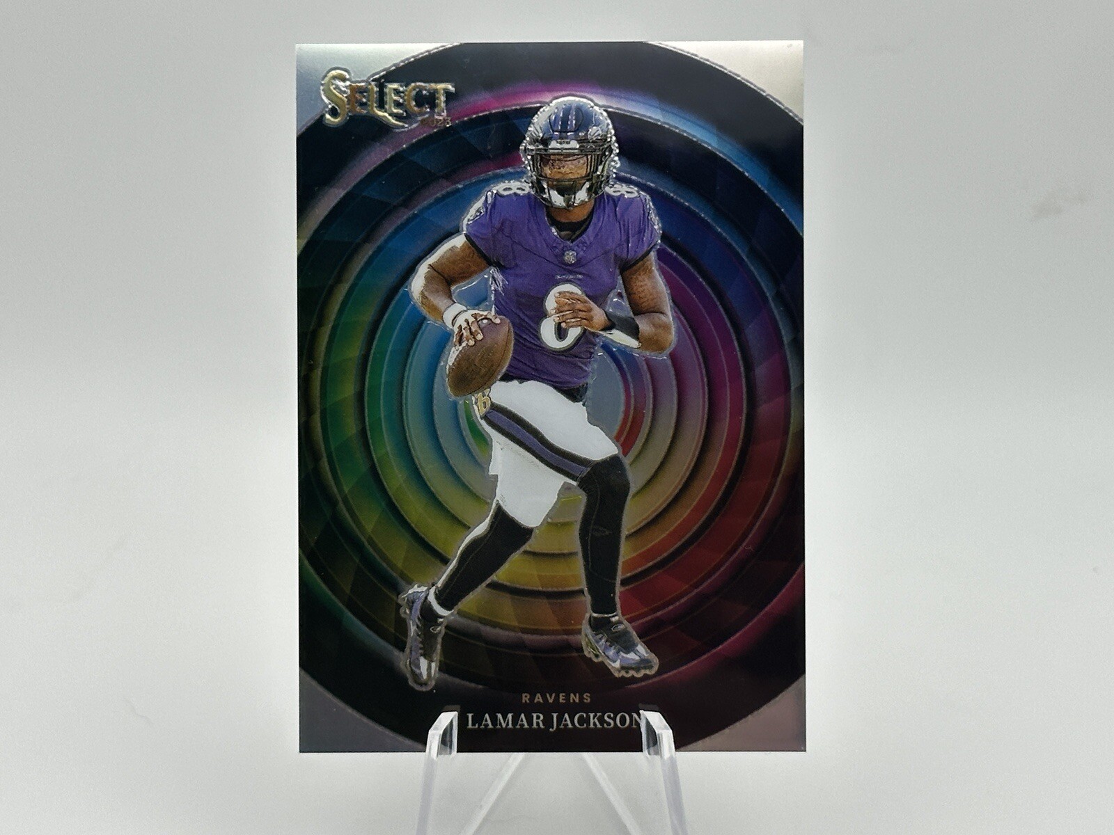 2023 Panini Select - Lamar Jackson - Color Wheel