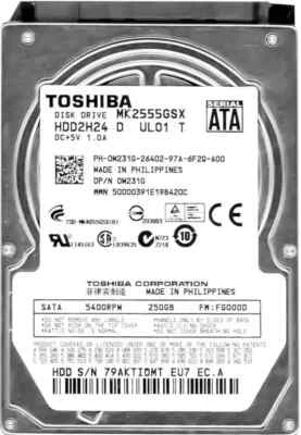 Laptop 2.5 inch Hard Drive 250GB 320GB 500GB 1TB 2TB PS4 COMPATIBLE WHOLESALE - Image 1 of 4