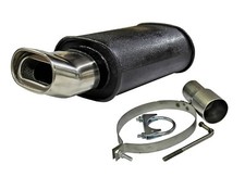 CITROEN SAXO XSARA C2 C3 C4 C5 UPSWEPT LETTER EXHAUST BACK BOX 005