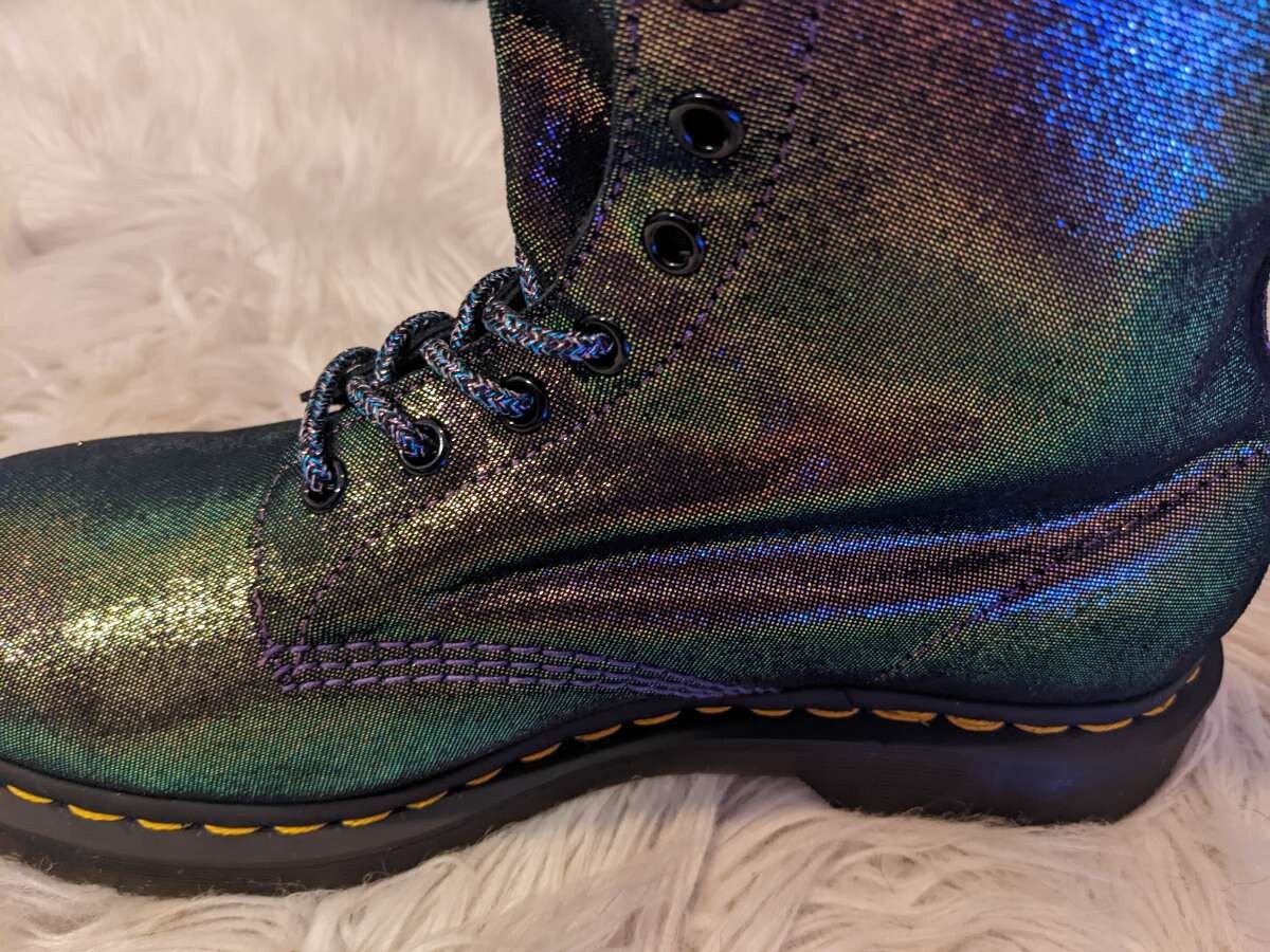 Buy Doc Martens Purple Disco Size 10 Online at Lowest Price in Ubuy Nepal.  255560205733