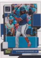 2022 CHRONICLES DONRUSS CLEARLY VLADIMIR GUERRERO JR. TORONTO BLUE JAYS (BZ)137