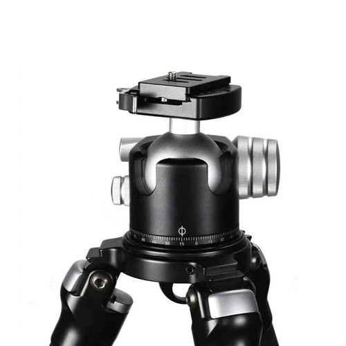 Low Profile Tripod Ball Head Ballhead with Lever Release Clamp - Picture 4 of 5