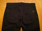 Womens RAG & BONE "Combo 1" Black/White Leather USA Denim JEANS Size 28 X 29 EUC — photo 6