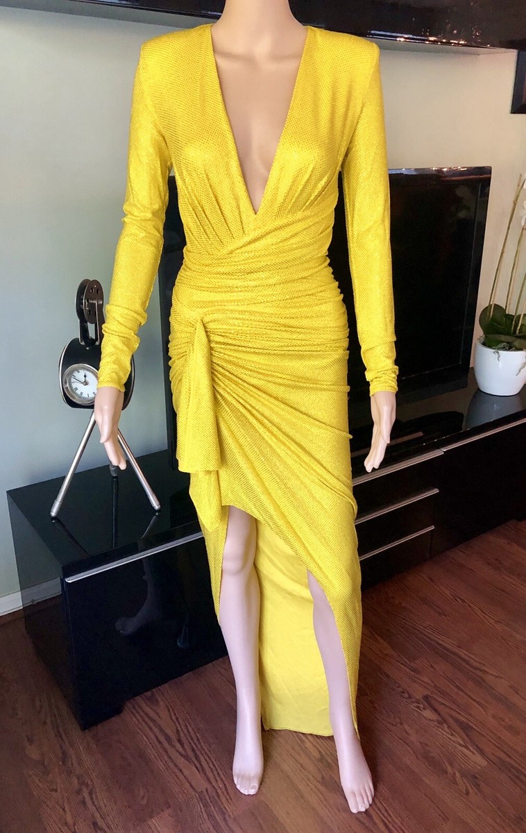 ワンピース Alexandre Vauthier Dresses ALEXANDRE VAUTHIER Asymmetric one-sleeve ruffled stretch