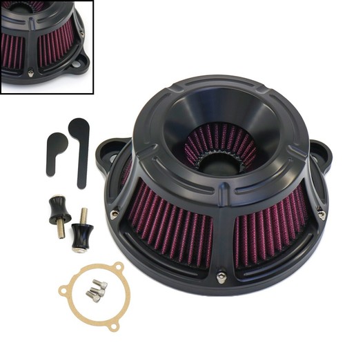 Air Filter Intake Cleaner For Harley Touring Softail Milwaukee 8 Red Motorcycle