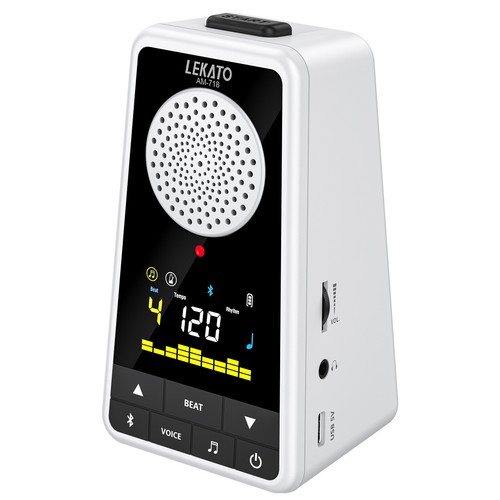 LEKATO 2-in-1 Bluetooth Speaker Metronome Digital with Volume Rhythm Adjustable - Picture 3 of 15