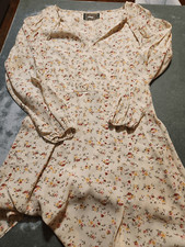 Reformation Misha Floral Print Mini Dress sz 4