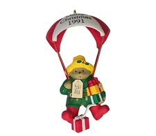 🚨  Enesco Treasury 1991 Vintage Ornaments 581453 "Paddington Bear Dated"