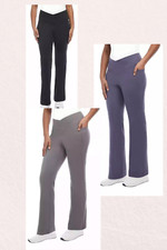 Jockey Crosswaist High Rise Yoga Pants Wicks moisture Size XS, S, M, XL