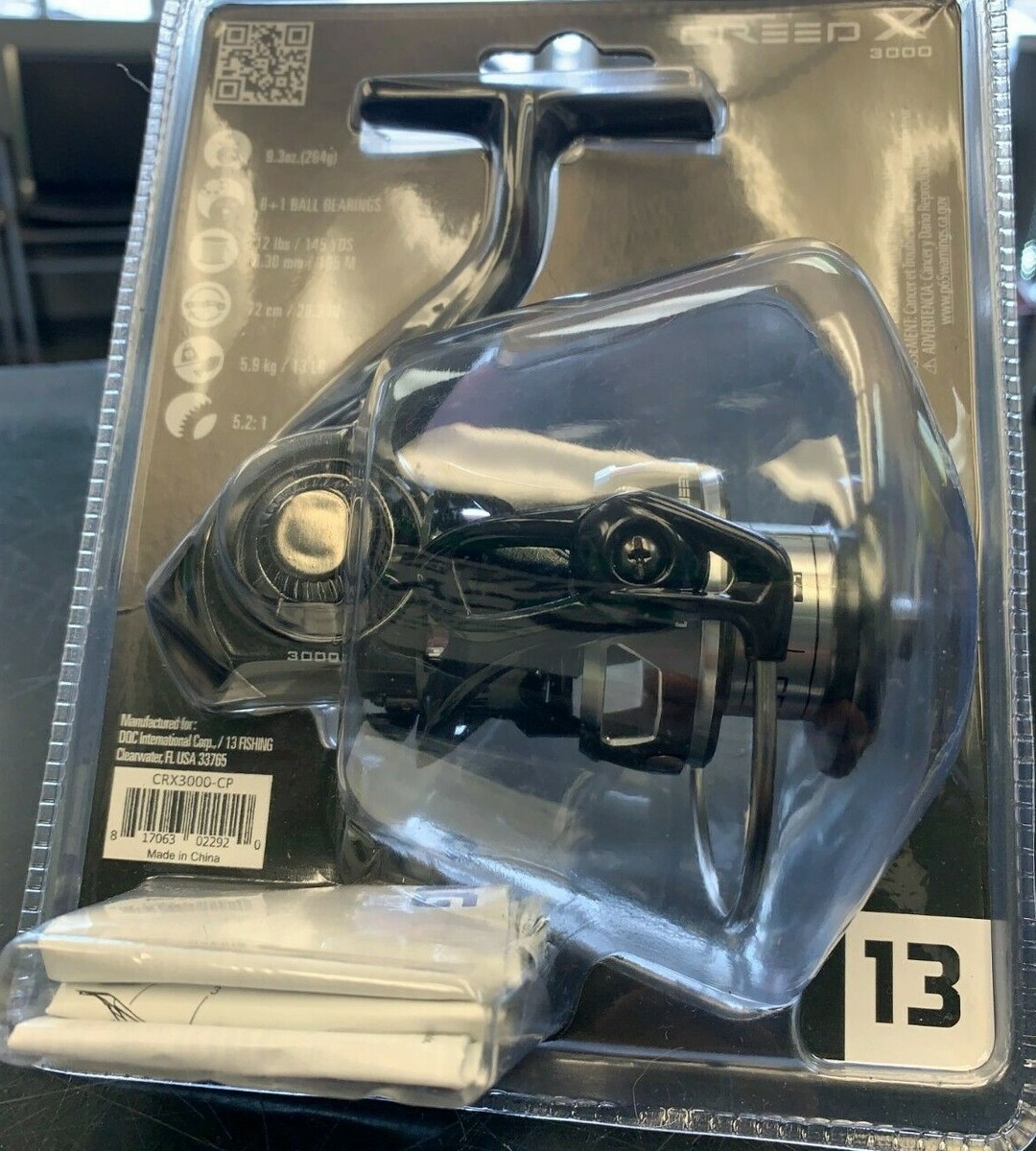 13 Fishing Creed X - Spinning Reel - X3000 - BRAND NEW SEALED!!! | eBay