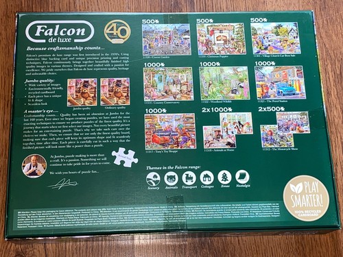 Falcon de Luxe Wassermühle Cottage von Dominic Davison 1000 Teile Puzzle - Bild 4 von 4