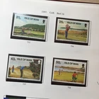 Isle Of Man Mint Stamps Set 1997 GOLF Courses MINT MNH Set Of 4 WCP