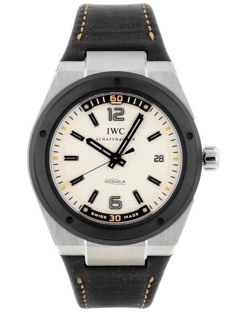 IWC Ingenieur Ivory Men's Watch - IW323402 for sale online | eBay