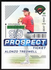 2024 Panini Prospect Edition Alonzo Tredwell Baseball Card #12 - Houston Astros