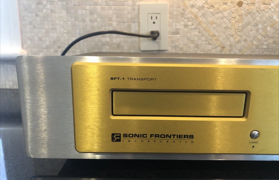 Reproductor de CD de transporte Sonic Frontiers SFT-1 conexión reparado perfecto estado Foto 3 de 4