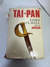 Tai-Pan James Clavell 1966 Hardcover BCE HCDJ Book Club Edition Atheneum Taipan