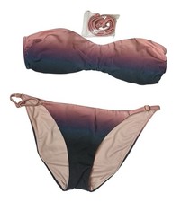 Victorias Secret Bikini 2025 Archives Sunset Ombre Adjustable String Bottom M