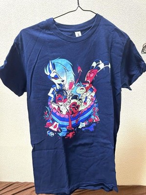 Helluva Boss Official T-Shirt Size S Blitz Moxxie Millie Luna 2022 Release