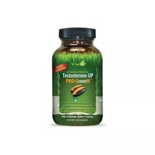 Irwin Naturals Testosterone UP PRO-GrowthH – Muscle Recovery + Endurance – 60