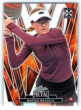 2024 Leaf Metal Pickleball RC Rookie #/30 Maggie Brascia