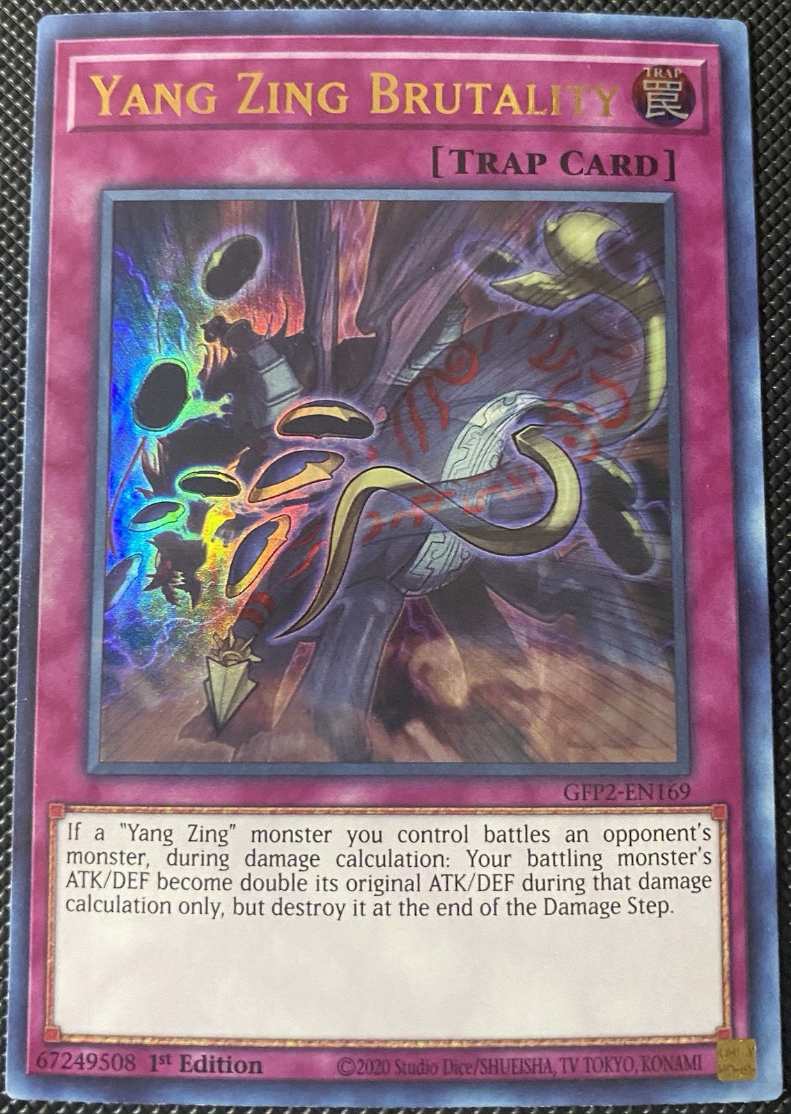 Yang Zing Brutality GFP2-EN169 Ghosts from the Past: the 2nd Haunting 1st Edition