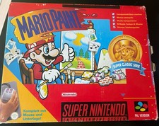 ebay® Auktion 278258411025 | Nintendo SNES Mario Paint mit Maus Unterlage und OVP Super Nintendo Classic Thumbnail of ebay® auction 278258411025 | Nintendo SNES Mario Paint mit Maus Unterlage und OVP Super Nintendo Classic