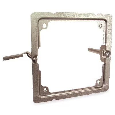 #ad Raco 205Rac Ring Galvanized Steel Square Box Type $6.69