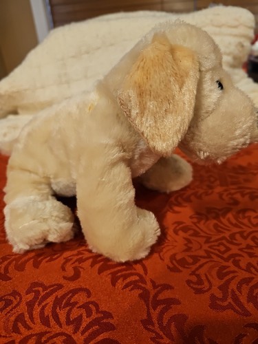 GANZ Webkinz Yellow Lab Labrador HM153 NO CODE Plush Toy Stuffed Animal Dog - Picture 2 of 4