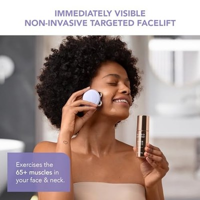 FOREO BEAR MINI MICROCURRENT FACIAL DEVICE - FACE SCULPTING TOOL - -  LAVANDER