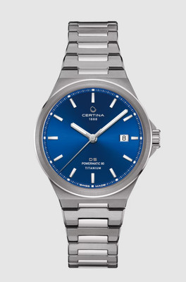 DS-7 Powermatic 80 | Blue Dial Wristwatch C0434074404100