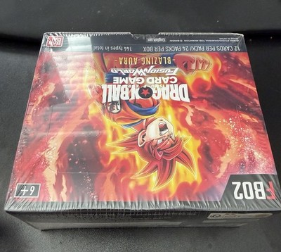dragon ball super tcg fusion world blazing aura booster box BANDAI TCG：Dragon Ball Super Card Game Fusion World Blazing Aura Booster  Box FB02 Japanese : Toys & Games main image 0
