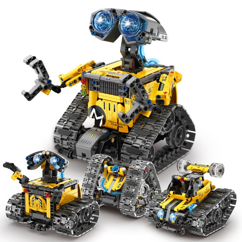4 in 1 Robot Projects Programmable Robot Kit Toy Robots Build Educational Robot