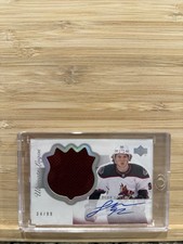 Upper Deck NHL Autograph Logan Cooley 2023