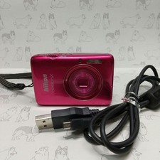Nikon COOLPIX S02 Pink Digital Camera 13.2MP 3x Zoom Ultra Compact Exc