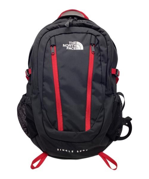 The North Face Black and Red Backpack NM72303