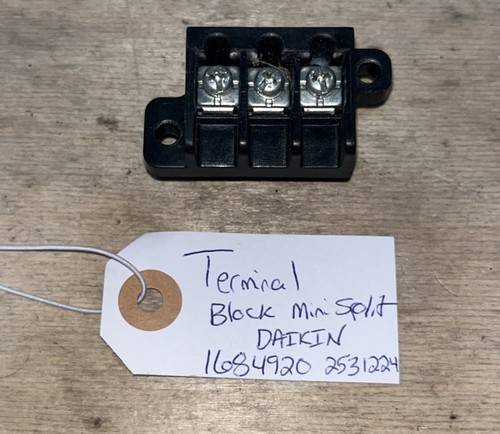 Daikin 1684920 Terminal Block 2531224 USED **TESTED**