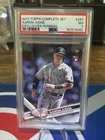 2017 Topps - Complete Set Variation Aaron Judge #287 Running PSA 7 NM