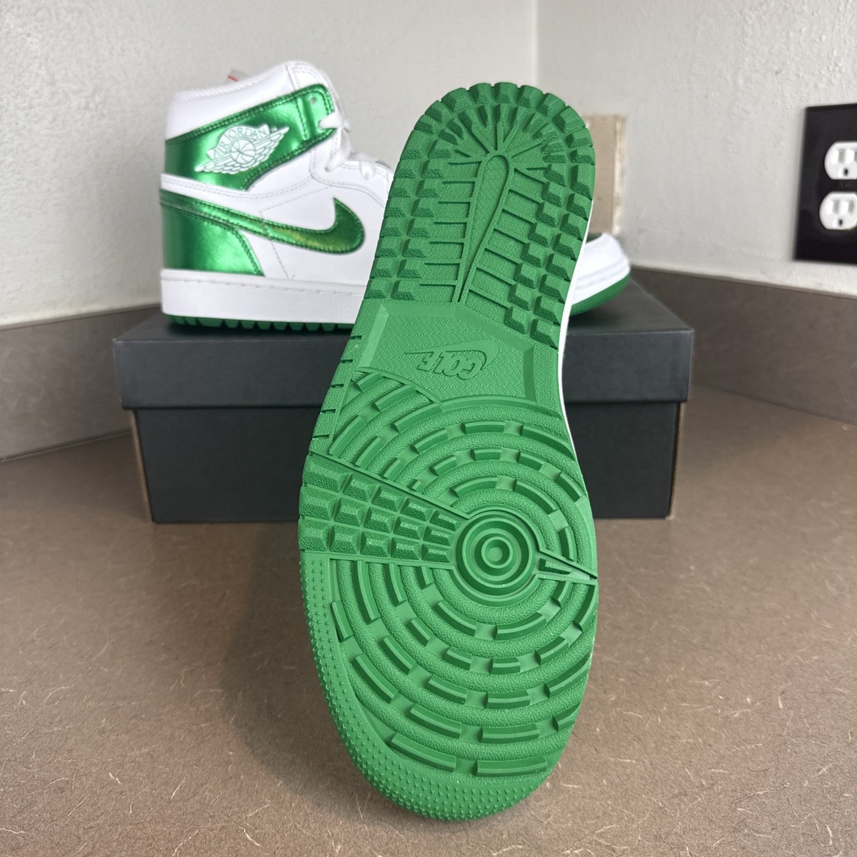 Size 11.5 - Air Jordan 1 Golf High Pine Green for sale