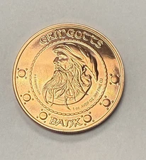 Harry Potter 1 oz Copper Currency: Gringotts Knut Copper Round
