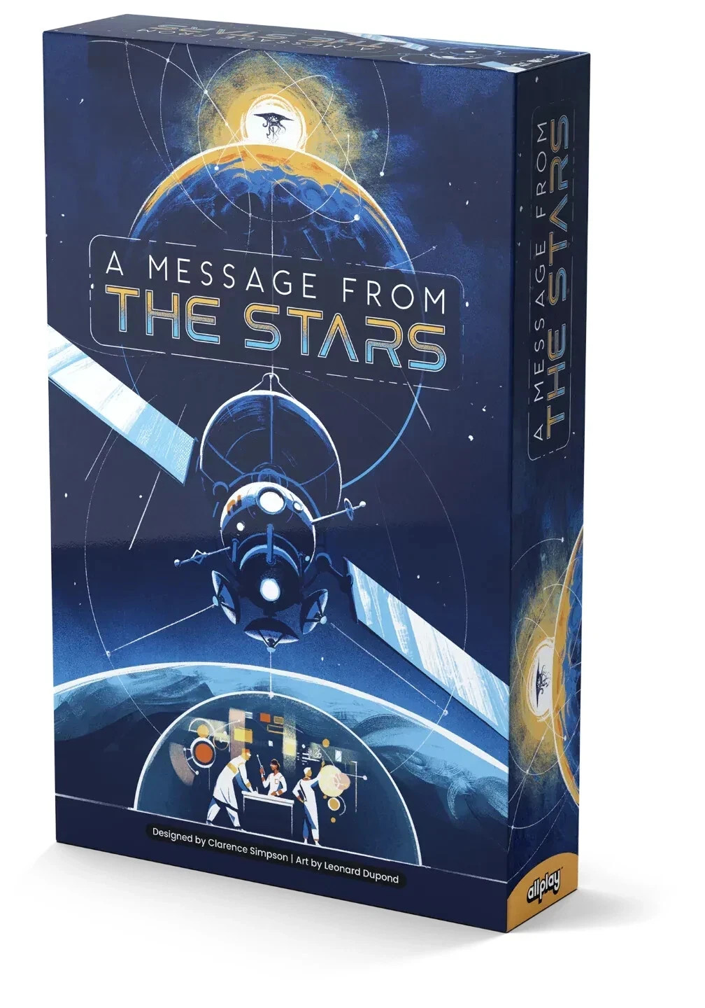 A Message From The Stars Board Game NIS