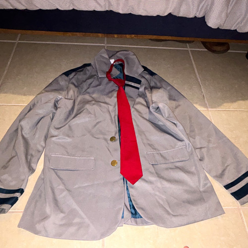 Spirit Halloween My Hero Academia UA High School Uniform Jacket w/ Red Tie