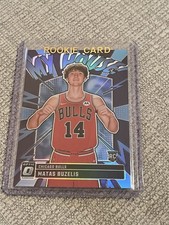 2024-25 Panini Donruss Optic - My House Matas Buzelis #15 Purple Prizm (RC)