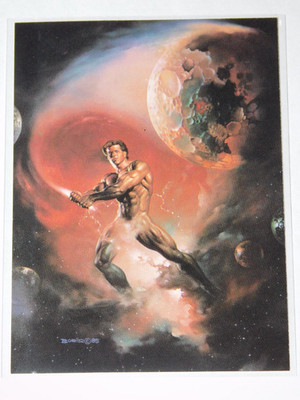 1991 BORIS VALLEJO HAMMER THROW CARD #80
