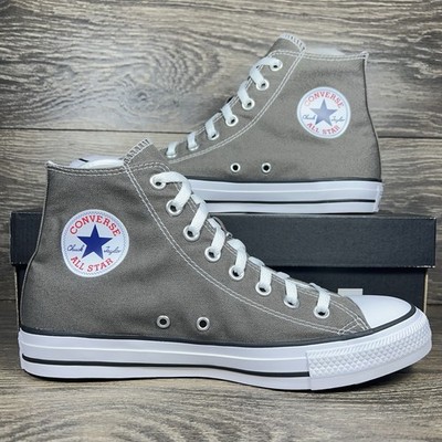 Converse Men's Chuck Taylor All Star Hi Charcoal Gray Canvas
