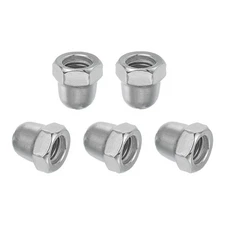 5 Pcs M8x1.25mm Acorn Cap Nuts, 316 Stainless Steel Hex Cap Dome Head Nuts