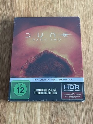 Dune 2 2024 4K UHD + Blu Ray Steelbook Neu + OVP ausverkauft OOP
